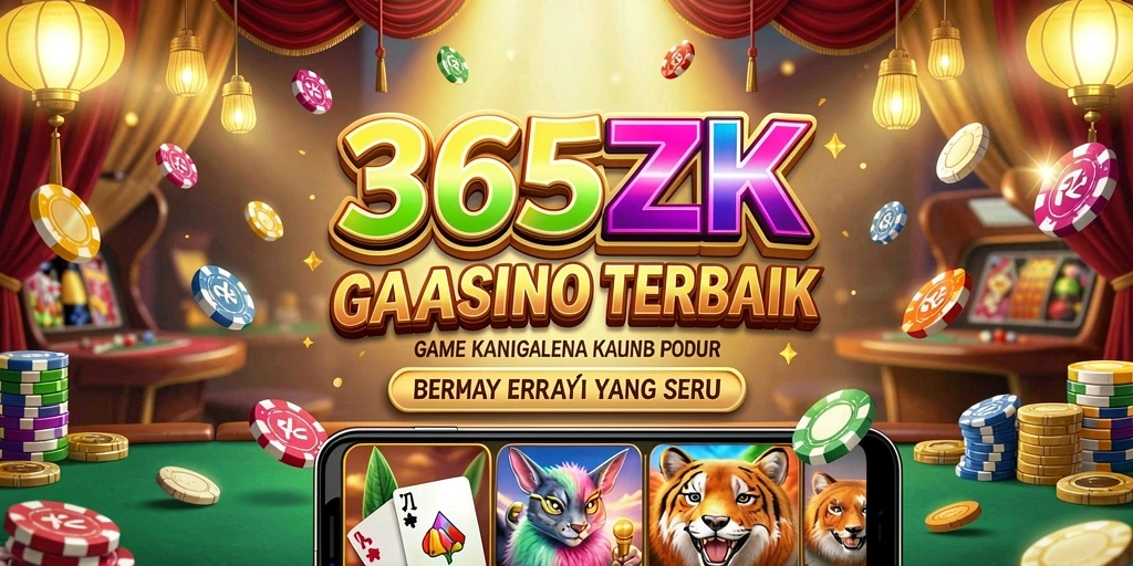 Screenshot utama 365ZK menampilkan gameplay mendebarkan di Kasino.