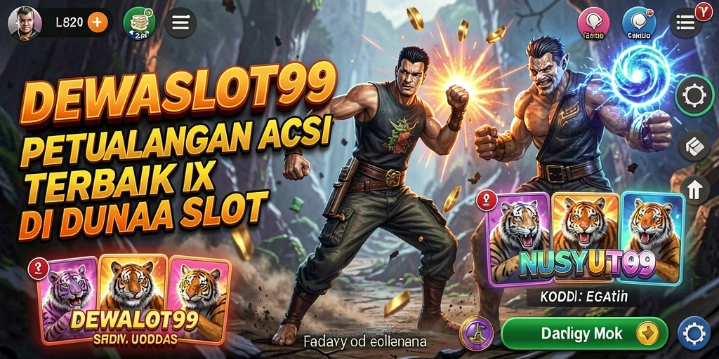 Screenshot DEWASLOT99 menunjukkan aksi seru gameplay yang mendebarkan.