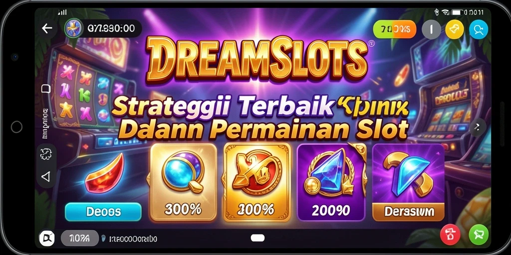 Screenshot gameplay menikmati strategi dalam DREAMSLOTS.