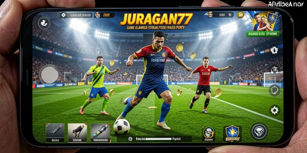 Cuplikan gameplay seru dari JURAGAN77 dengan aksi olahraga mendebarkan.