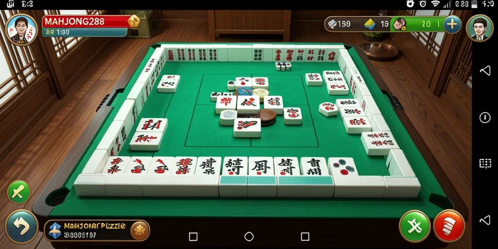 Tangkapan layar gameplay MAHJONG288 menampilkan keseruan permainan Arcade.