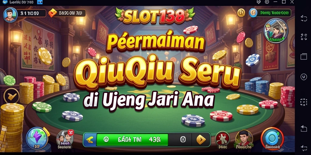 Screenshot gameplay SLOT138 menunjukkan keseruan permainan QiuQiu.
